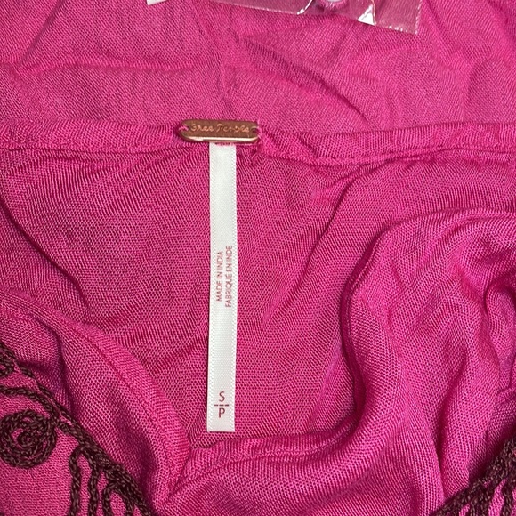 Free People Riley Embroidered Maxi Dress Size Small. New without tags - Picture 11 of 11